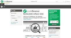 Desktop Screenshot of codebeamer.com